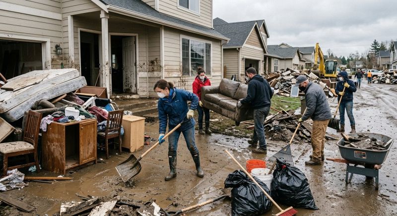 Burst Pipe Cleanup in Mesa, AZ