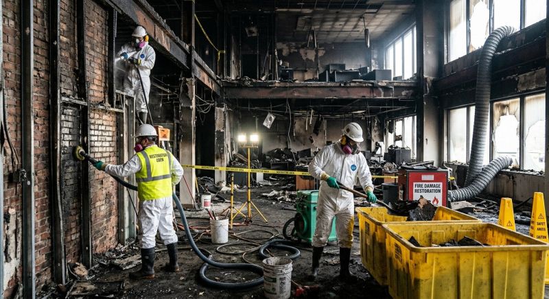 Commercial Fire Damage Repair in Gilbert, AZ