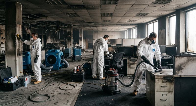 Commercial Fire Damage Repair in Napa, CA