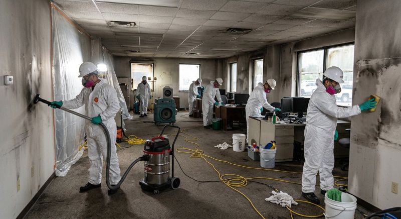 Commercial Fire Restoration in Austin, TX