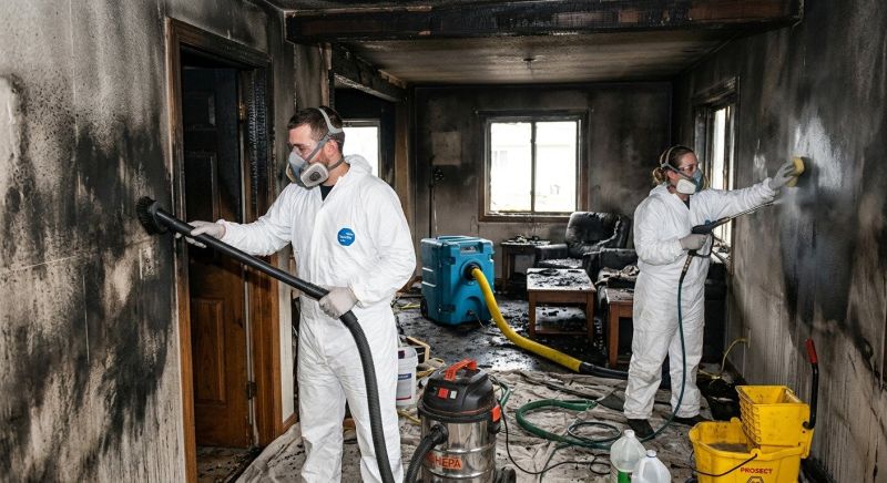 Commercial Smoke Restoration in Santa Rosa, CA