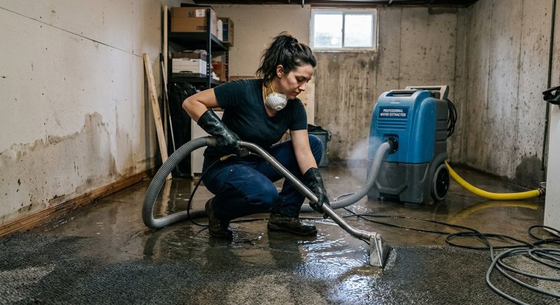 Emergency Water Damage Cleanup in Gilbert, AZ