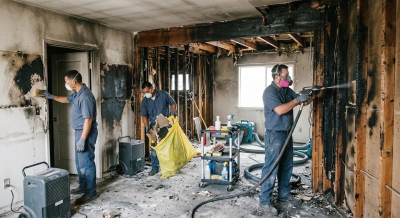 Fire Damage Cleanup in Marin County, CA