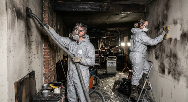 Soot Damage Cleanup in Napa, CA