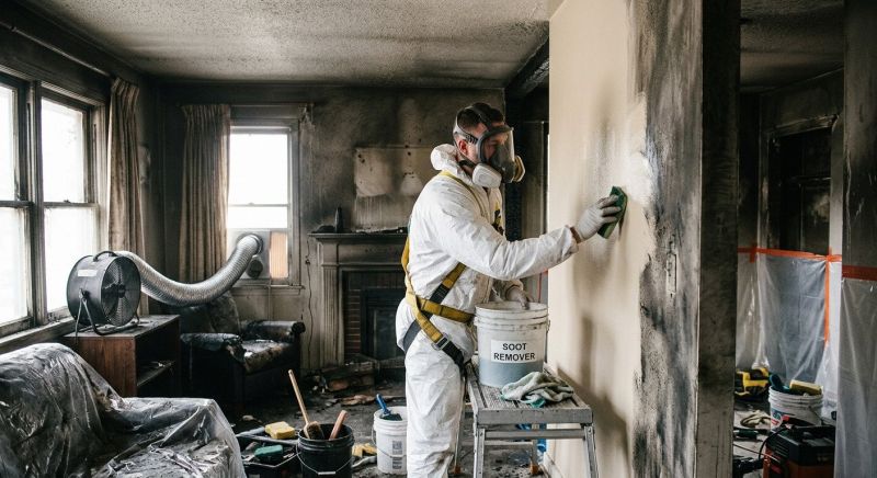 Soot Damage Cleanup in Napa, CA