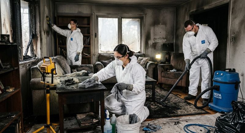 Soot Damage Cleanup in Fort Mill, SC