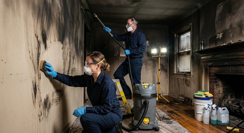 Soot Damage Restoration in Austin, TX